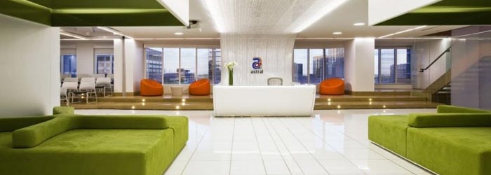 Bureau design Astral de Montreal