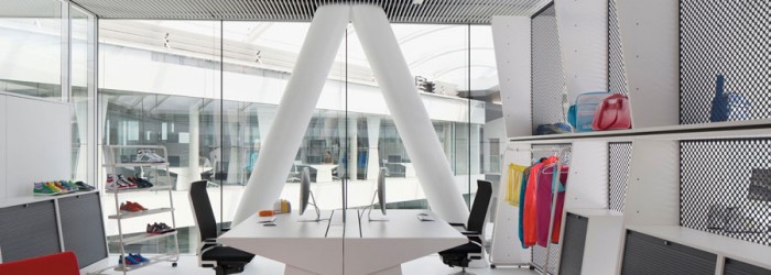 Bureaux design Adidas par Kinzo