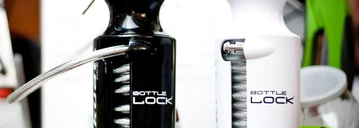 Water Lock, un cadenas design pour votre velo Gourde et cadenas de velo