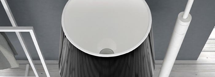 Lavabo design en forme de lampe Lavabo design en forme de lampe