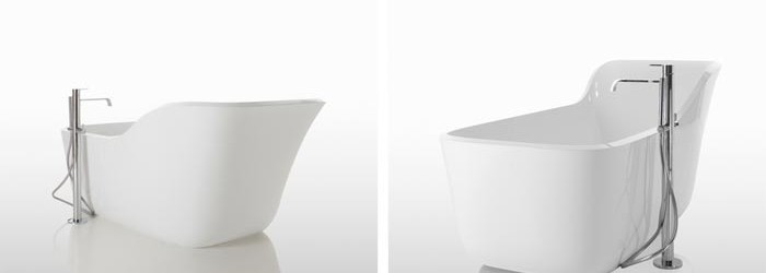 Baignoire design Wanda par Debiasi et Sandri
