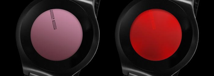 Montre design tactile Kisai on air Montre design Kisai on air par Tokyoflash