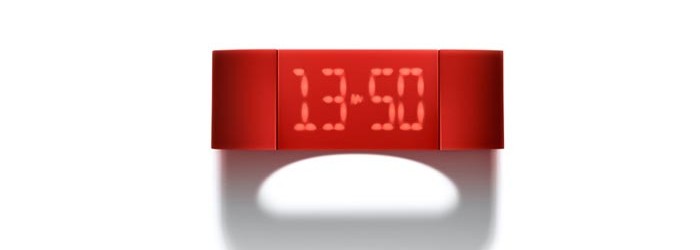 Montre design Mutewatch Mutewatch rouge