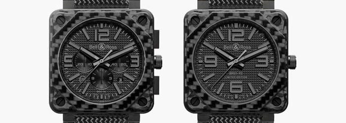Montre Bell & Ross Phantom en fibre de carbone Montre Bell & Ross Phantom