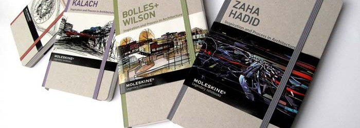 Carnets d’architecture Moleskine Moleskine Architecture Books