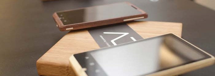 Smartphone en bois