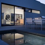 Residence design terrasse et piscine