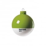 Boule de Noel Pantone verte