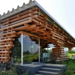 Cafe design Kureon par Kengo Kuma Asociates