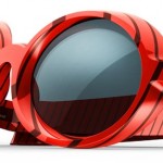 Lunettes Ron Arad Corbs Waterloo rouges