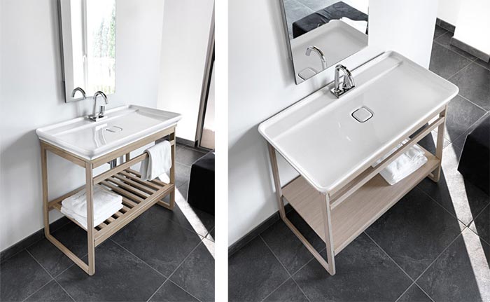 Mobilier de salle de bain minimaliste par ArtCeram