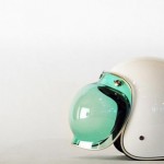 Bulle vintage pour casque de moto