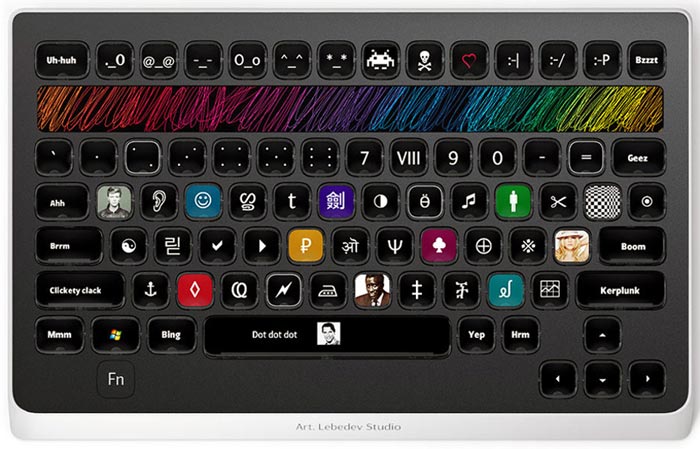 Clavier design personnalisable