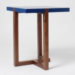 Hugo Passos Piet Side Table bleue