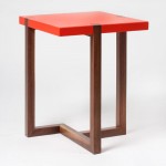 Hugo Passos Piet Side Table rouge