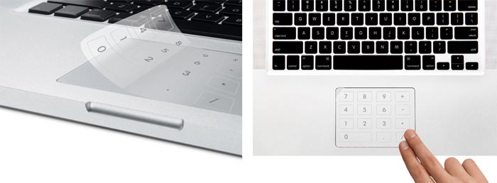 Number Pad Film pour pave tactile