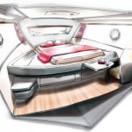 Interieur du Concept Yacht par Nantes Atlantique