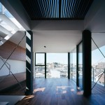 Maison design et asymetrique japonaise