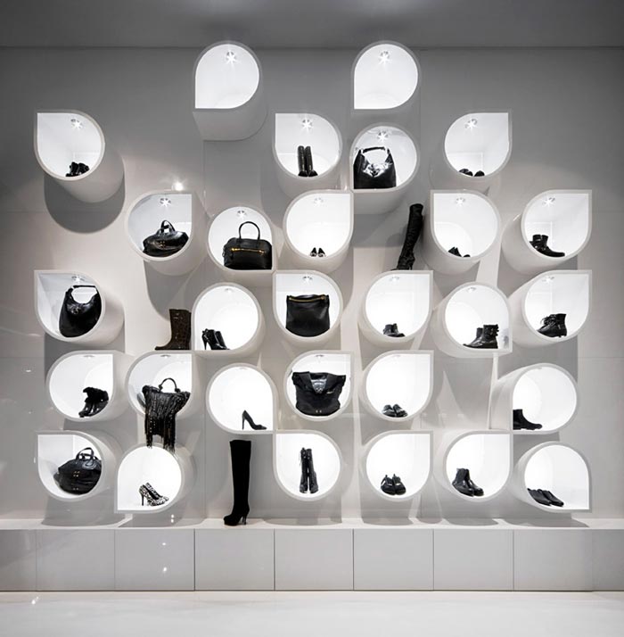 Amenagement de boutique design