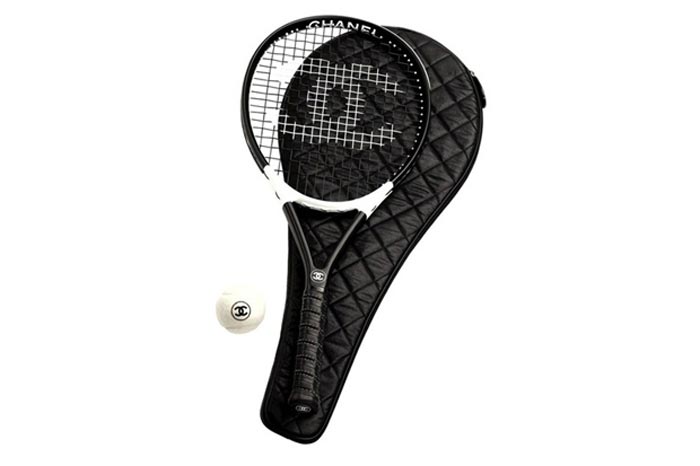 Raquette de tennis Chanel