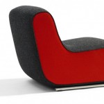 Fauteuil Ally rouge