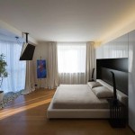 Appartement design a Moscou - Chambre