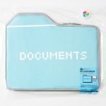 Housse design Documents pour Macbook