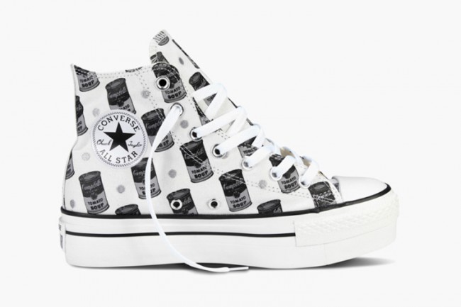 Converse All Star compensées Andy Warhol