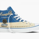 Converse All Star hautes bleu Andy Warhol