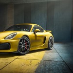 Porsche Cayman GT4 Jaune