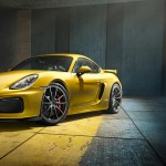 Porsche Cayman GT4 Jaune