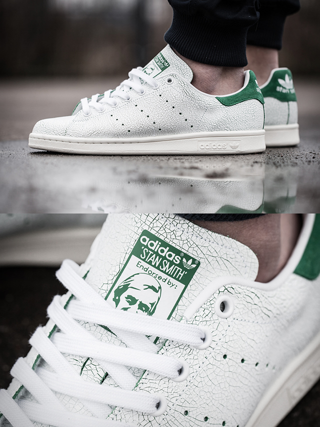 stan smith effet craquelé