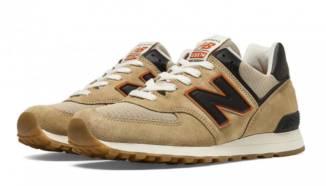 New Balance 574 Connoisseur Guitar vue de cote