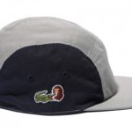 casquette collection capsule lacoste a bathing ape