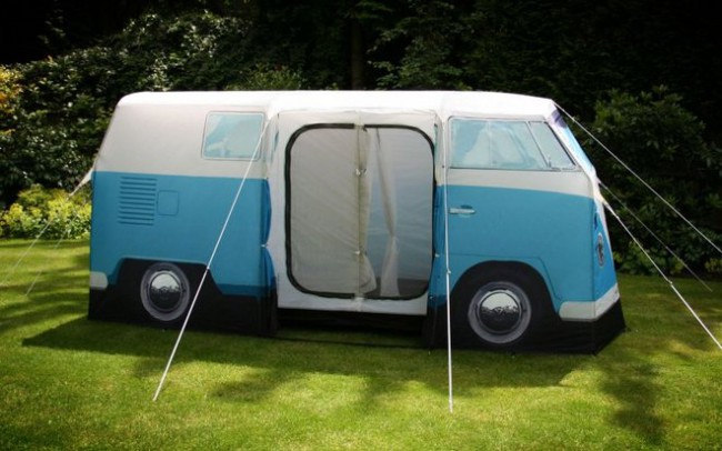 tente camping van Volkswagen 4