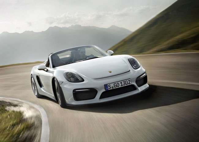 Calendre Porsche boxster spyder 2016