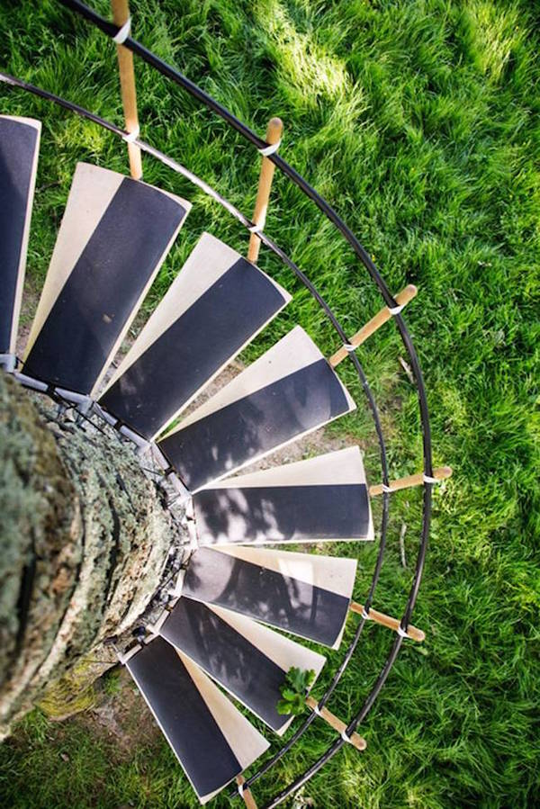 Escalier à cliquets