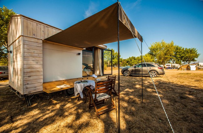 maison mobile en bois