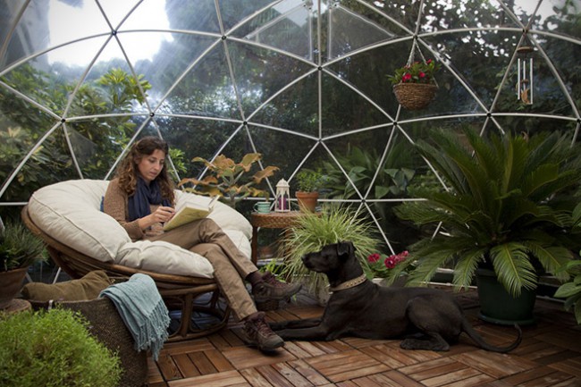 Igloo jardin cosy